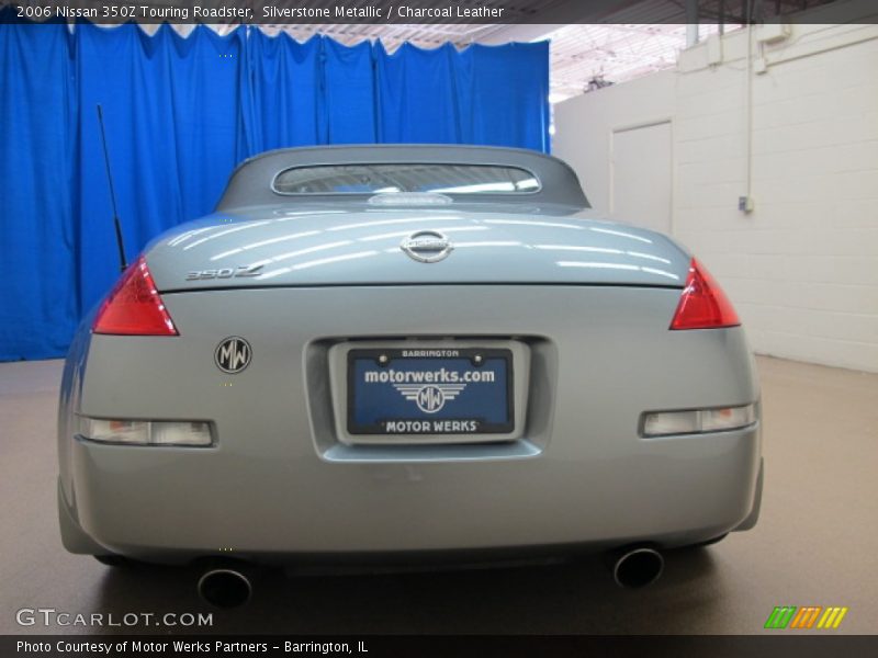 Silverstone Metallic / Charcoal Leather 2006 Nissan 350Z Touring Roadster