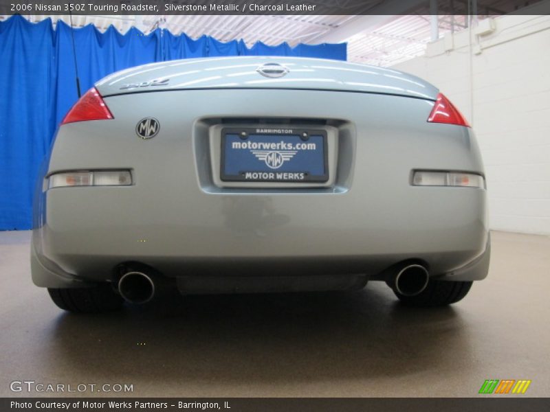 Silverstone Metallic / Charcoal Leather 2006 Nissan 350Z Touring Roadster
