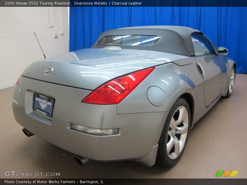 Silverstone Metallic / Charcoal Leather 2006 Nissan 350Z Touring Roadster