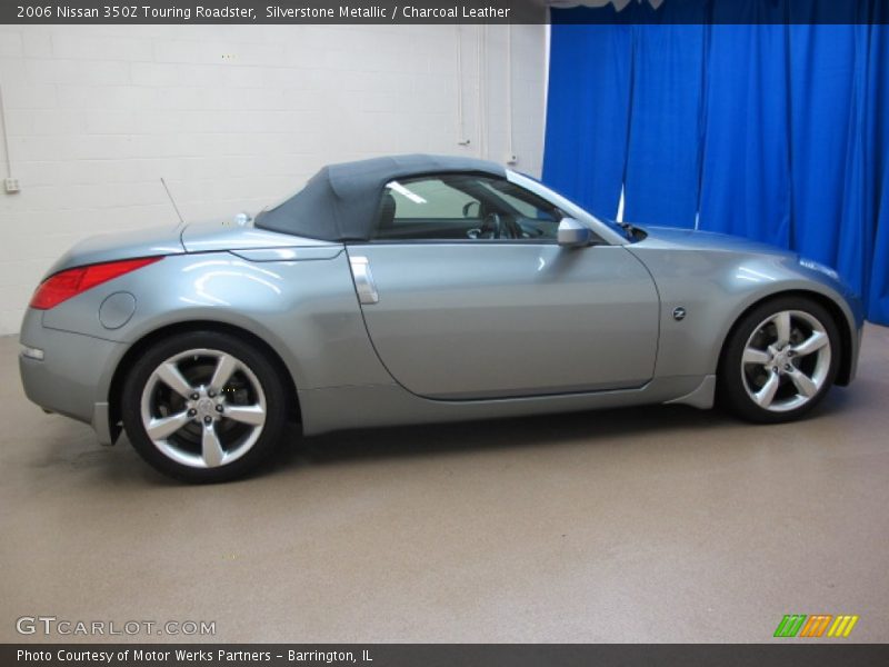 Silverstone Metallic / Charcoal Leather 2006 Nissan 350Z Touring Roadster