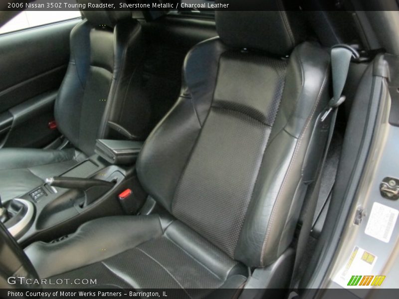  2006 350Z Touring Roadster Charcoal Leather Interior