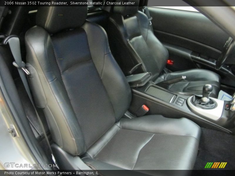  2006 350Z Touring Roadster Charcoal Leather Interior