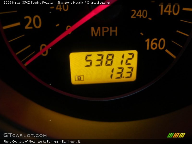 Silverstone Metallic / Charcoal Leather 2006 Nissan 350Z Touring Roadster