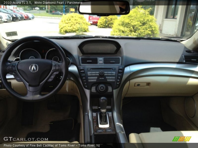 White Diamond Pearl / Parchment 2010 Acura TL 3.5