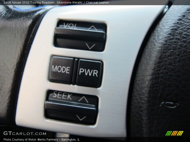 Controls of 2006 350Z Touring Roadster