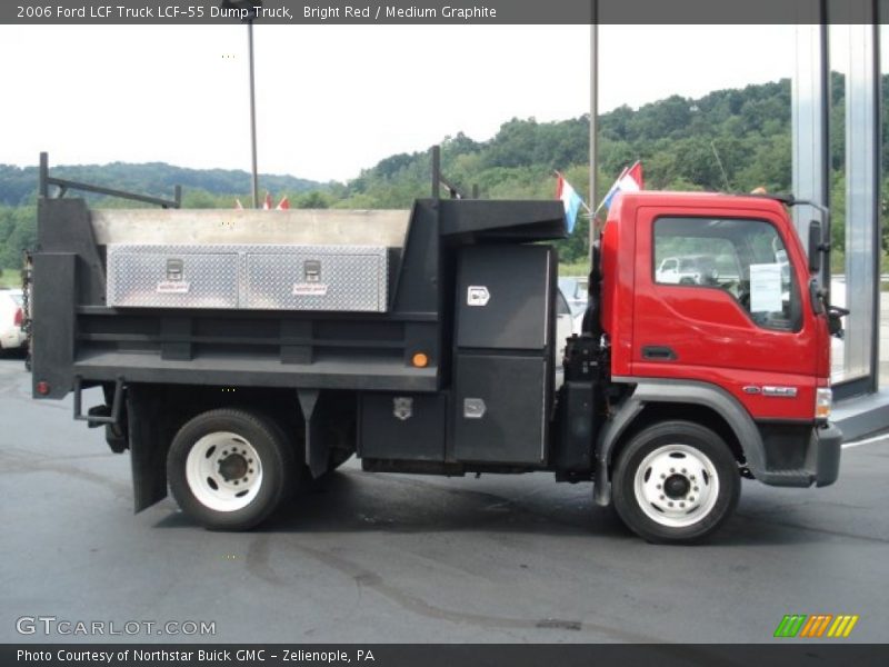  2006 LCF Truck LCF-55 Dump Truck Bright Red