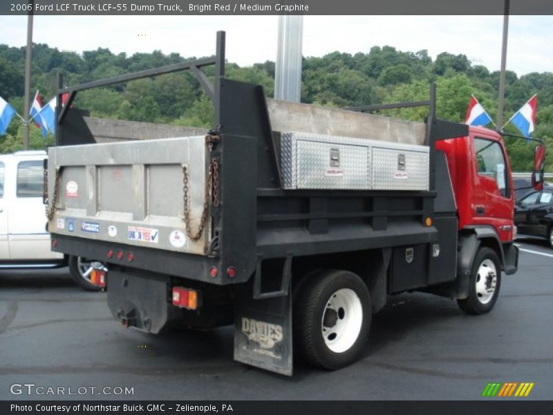 Bright Red / Medium Graphite 2006 Ford LCF Truck LCF-55 Dump Truck