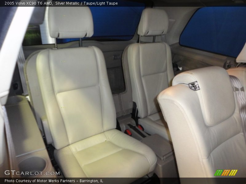 Silver Metallic / Taupe/Light Taupe 2005 Volvo XC90 T6 AWD
