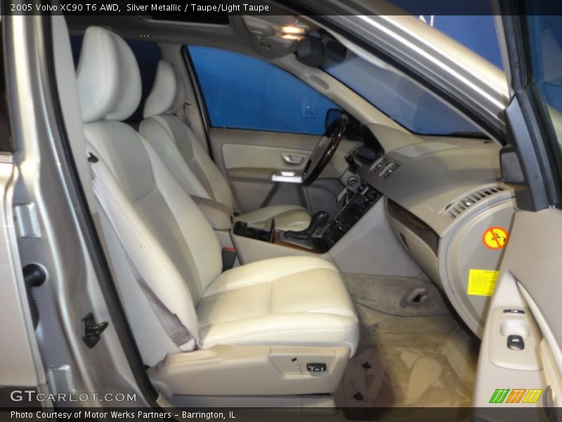 Silver Metallic / Taupe/Light Taupe 2005 Volvo XC90 T6 AWD