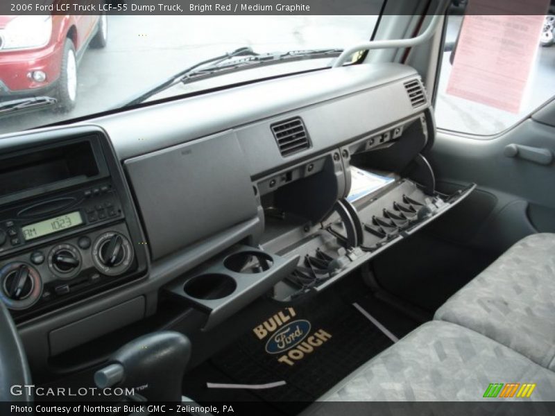 Bright Red / Medium Graphite 2006 Ford LCF Truck LCF-55 Dump Truck