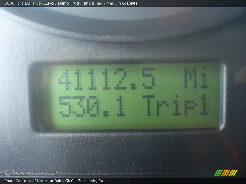 Bright Red / Medium Graphite 2006 Ford LCF Truck LCF-55 Dump Truck