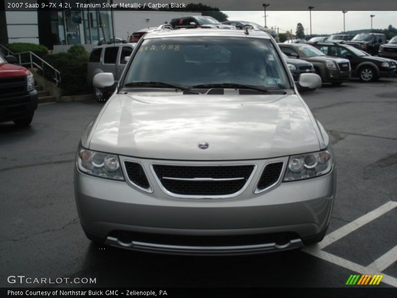 Titanium Silver Metallic / Carbon Black 2007 Saab 9-7X 4.2i
