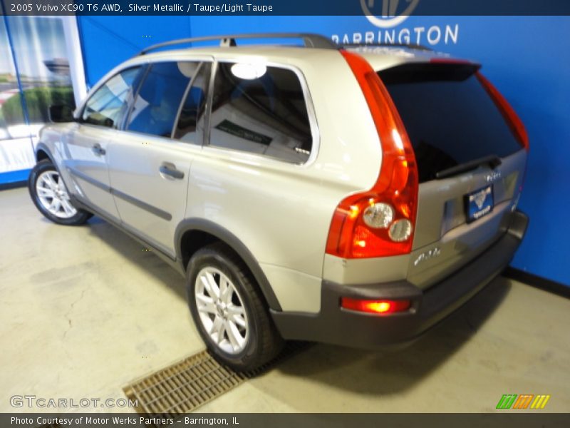 Silver Metallic / Taupe/Light Taupe 2005 Volvo XC90 T6 AWD