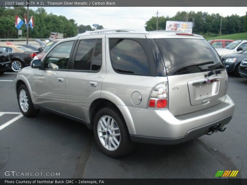 Titanium Silver Metallic / Carbon Black 2007 Saab 9-7X 4.2i
