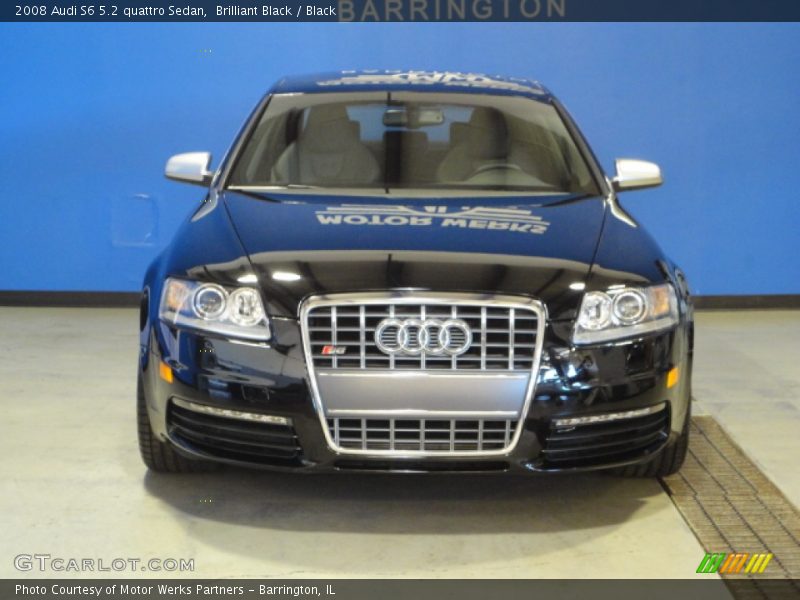 Brilliant Black / Black 2008 Audi S6 5.2 quattro Sedan