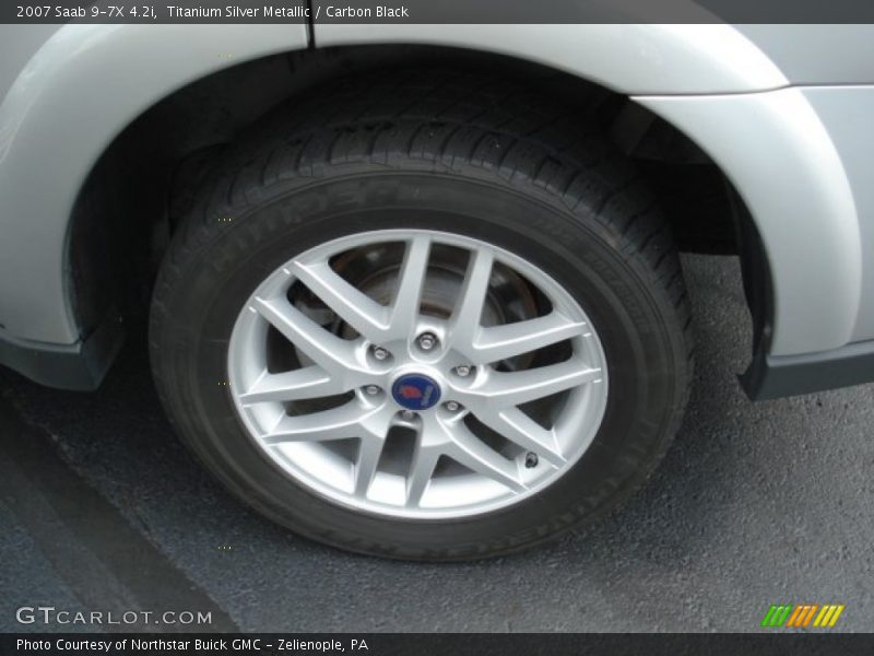 Titanium Silver Metallic / Carbon Black 2007 Saab 9-7X 4.2i