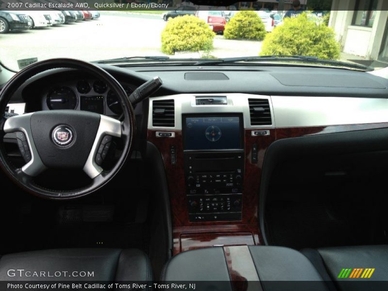 Quicksilver / Ebony/Ebony 2007 Cadillac Escalade AWD