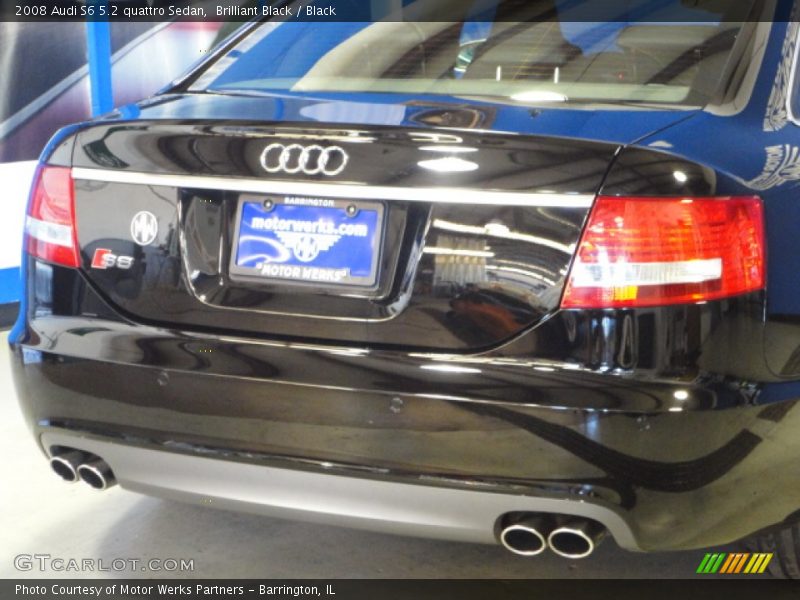 Brilliant Black / Black 2008 Audi S6 5.2 quattro Sedan