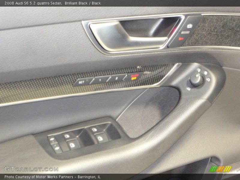 Brilliant Black / Black 2008 Audi S6 5.2 quattro Sedan