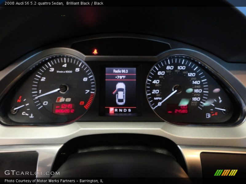  2008 S6 5.2 quattro Sedan 5.2 quattro Sedan Gauges
