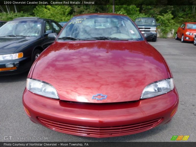  1999 Cavalier Sedan Cayenne Red Metallic