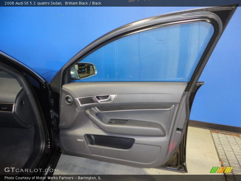 Brilliant Black / Black 2008 Audi S6 5.2 quattro Sedan