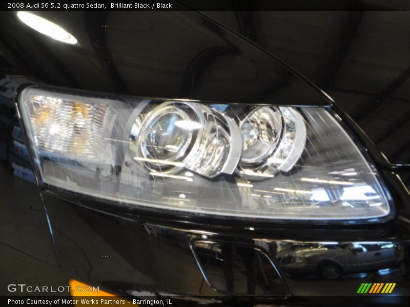 Brilliant Black / Black 2008 Audi S6 5.2 quattro Sedan