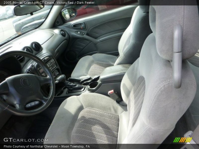 Victory Red / Dark Pewter 2005 Pontiac Grand Am GT Coupe