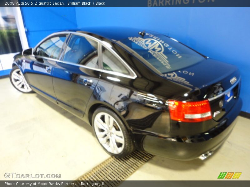 Brilliant Black / Black 2008 Audi S6 5.2 quattro Sedan