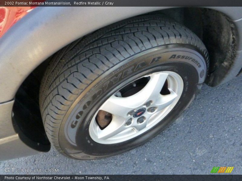 Redfire Metallic / Gray 2002 Pontiac Montana MontanaVision