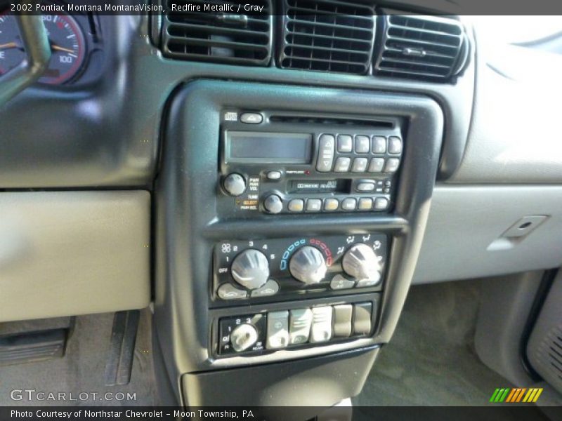 Redfire Metallic / Gray 2002 Pontiac Montana MontanaVision