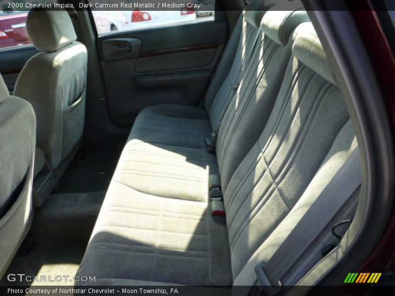 Dark Carmine Red Metallic / Medium Gray 2000 Chevrolet Impala