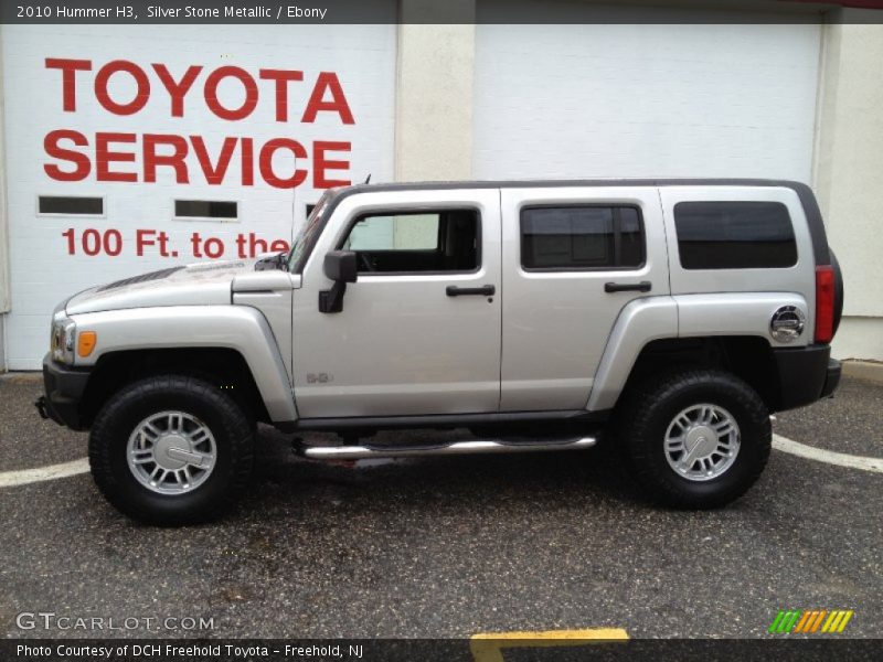 Silver Stone Metallic / Ebony 2010 Hummer H3