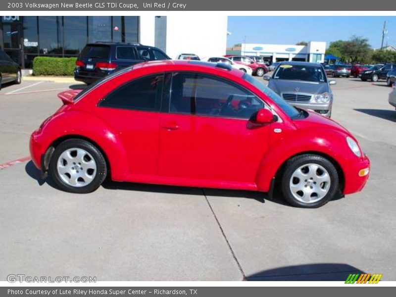 Uni Red / Grey 2003 Volkswagen New Beetle GLS TDI Coupe