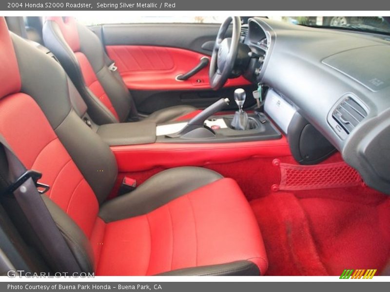  2004 S2000 Roadster Red Interior