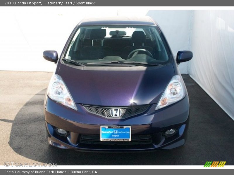 Blackberry Pearl / Sport Black 2010 Honda Fit Sport