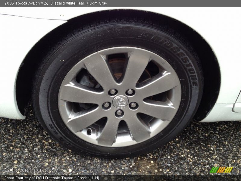 Blizzard White Pearl / Light Gray 2005 Toyota Avalon XLS