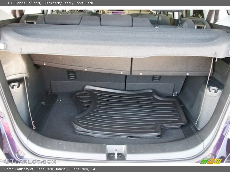 Blackberry Pearl / Sport Black 2010 Honda Fit Sport