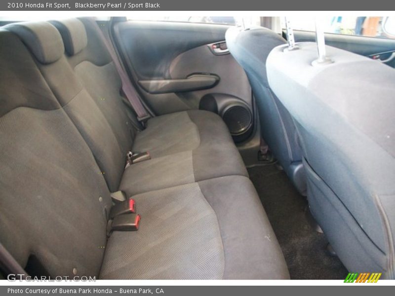 Blackberry Pearl / Sport Black 2010 Honda Fit Sport