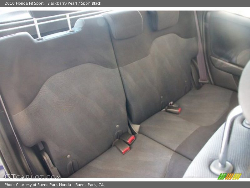 Blackberry Pearl / Sport Black 2010 Honda Fit Sport