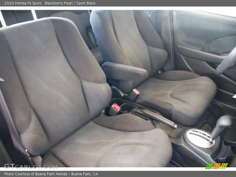 Blackberry Pearl / Sport Black 2010 Honda Fit Sport