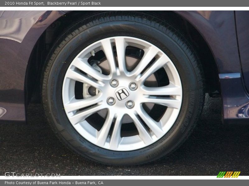 Blackberry Pearl / Sport Black 2010 Honda Fit Sport