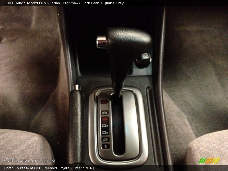Nighthawk Black Pearl / Quartz Gray 2001 Honda Accord LX V6 Sedan