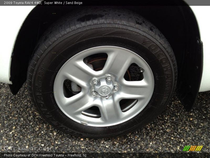 Super White / Sand Beige 2009 Toyota RAV4 4WD