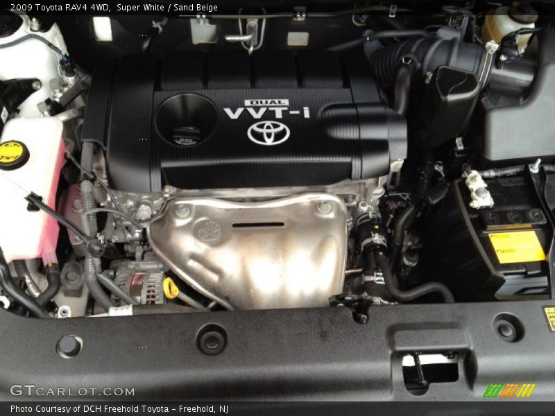 Super White / Sand Beige 2009 Toyota RAV4 4WD