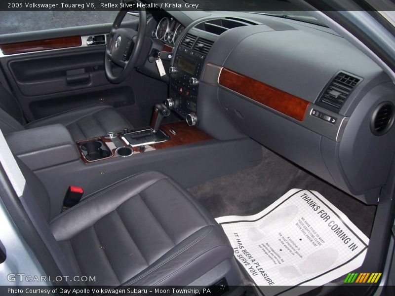 Reflex Silver Metallic / Kristal Grey 2005 Volkswagen Touareg V6