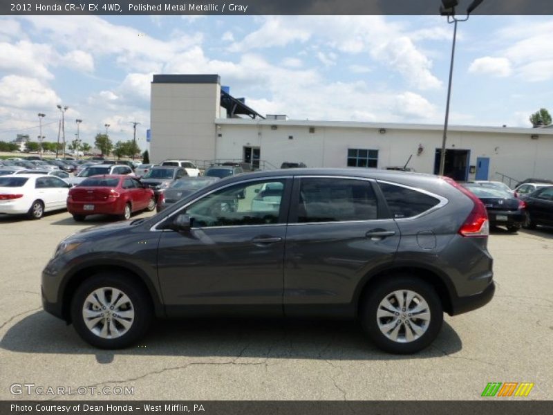 Polished Metal Metallic / Gray 2012 Honda CR-V EX 4WD