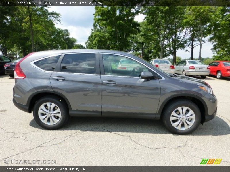 Polished Metal Metallic / Gray 2012 Honda CR-V EX 4WD
