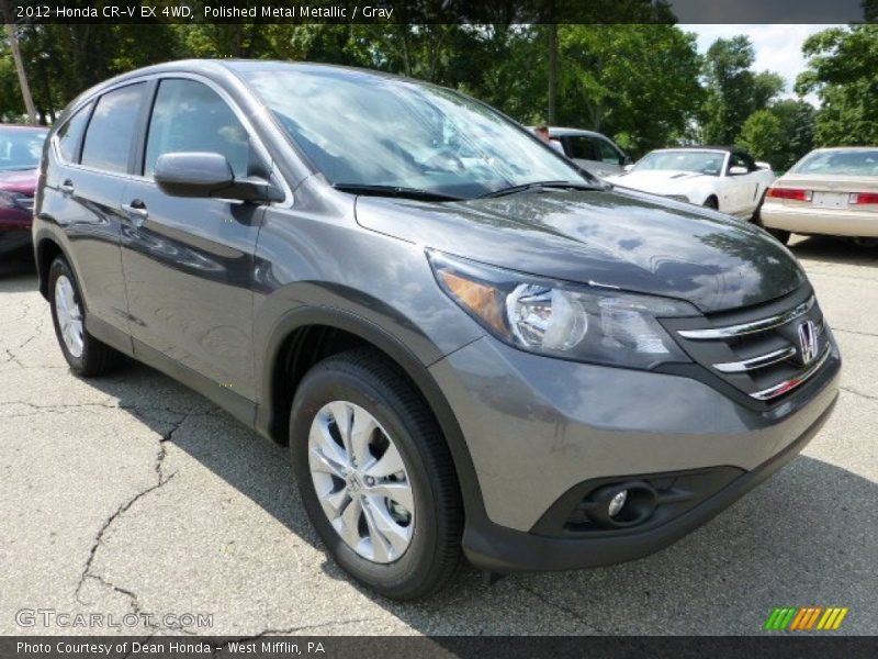 Polished Metal Metallic / Gray 2012 Honda CR-V EX 4WD