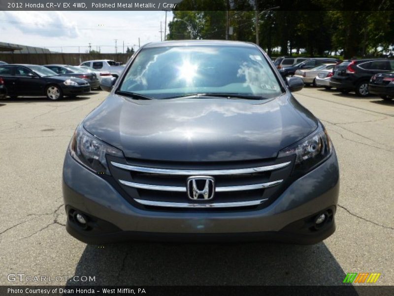 Polished Metal Metallic / Gray 2012 Honda CR-V EX 4WD